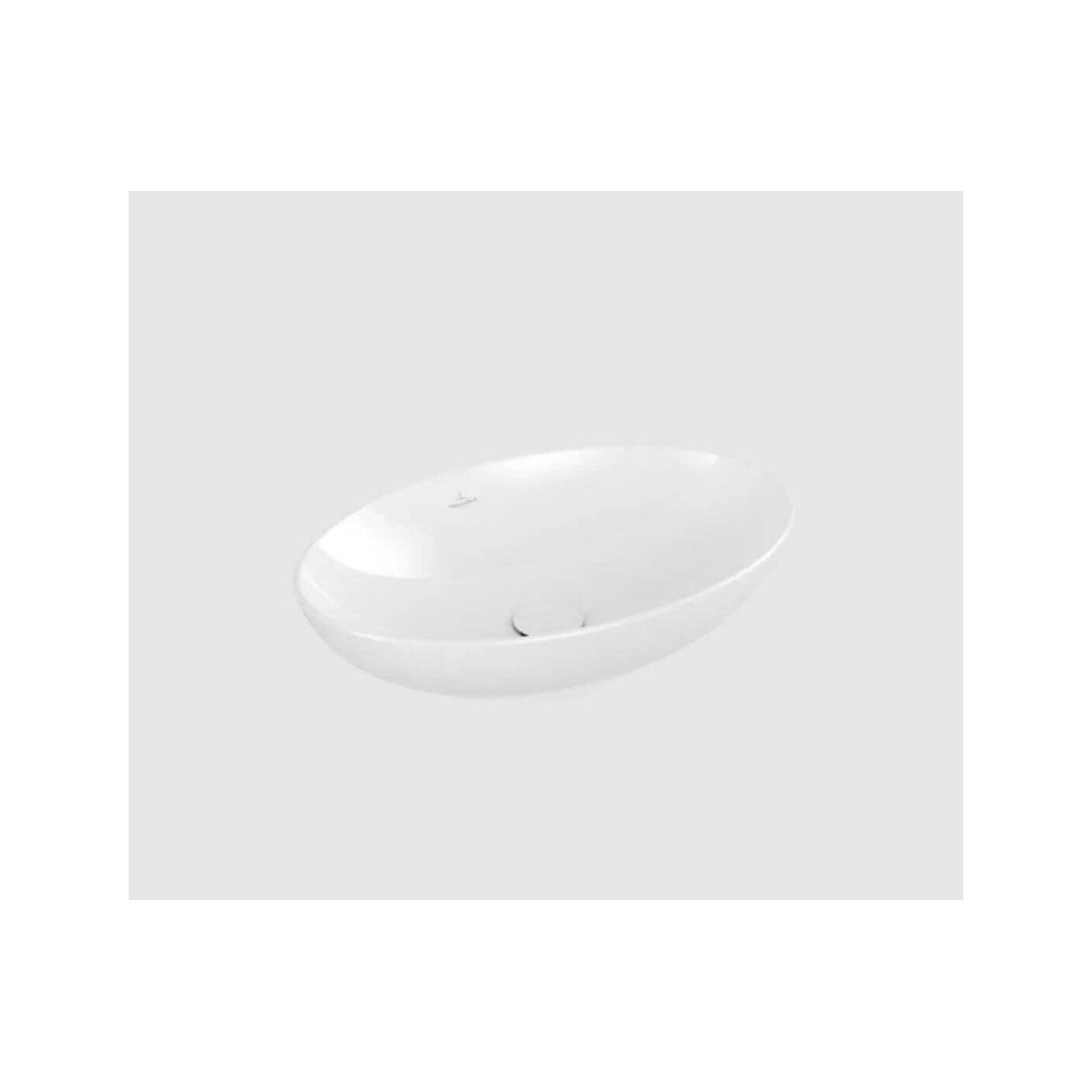 Umywalka Nablatowa Loop&Friends 56x38 CeramicPlus Weiss Alpin 4A4700R1 Villeroy&Boch