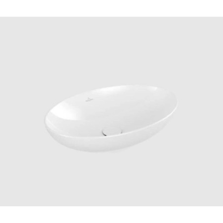 Umywalka Nablatowa Loop&Friends 56x38 CeramicPlus Weiss Alpin 4A4700R1 Villeroy&Boch