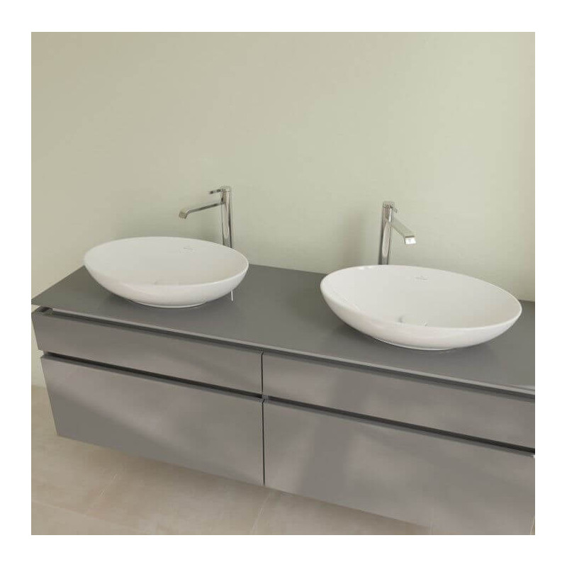 Umywalka Nablatowa Loop&Friends 56x38 Weiss Alpin 4A470101 Villeroy&Boch