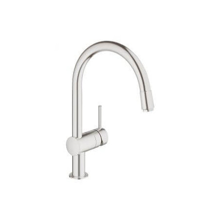 Jednouchwytowa Bateria Zlewozmywakowa Minta Stal Nierdzewna 32918DC0 Grohe