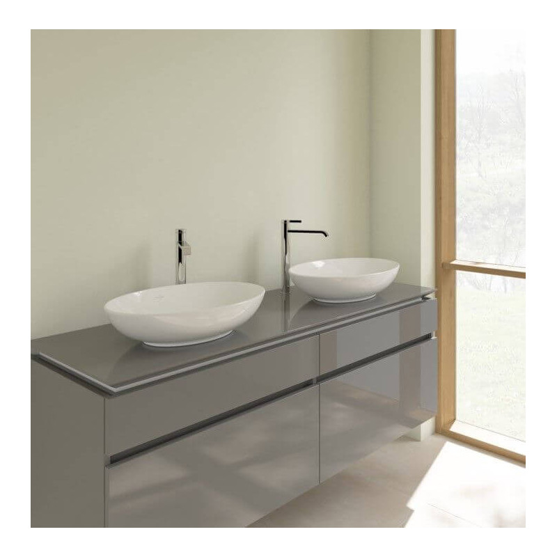 Umywalka Nablatowa Loop&Friends 56x38 CeramicPlus Weiss Alpin 4A4701R1 Villeroy&Boch