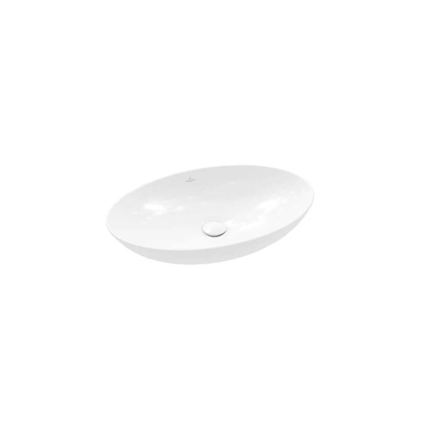 Umywalka Nablatowa Loop&Friends 62x42 CeramicPlus Weiss Alpin 4A4801R1 Villeroy&Boch