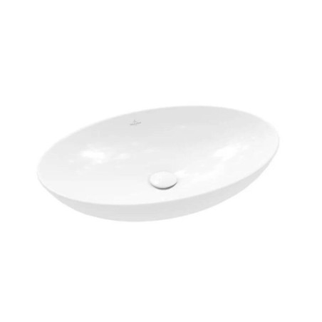 Umywalka Nablatowa Loop&Friends 62x42 CeramicPlus Weiss Alpin 4A4801R1 Villeroy&Boch