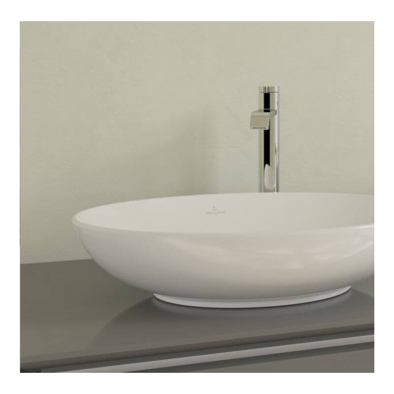Umywalka Nablatowa Loop&Friends 62x42 CeramicPlus Weiss Alpin 4A4801R1 Villeroy&Boch