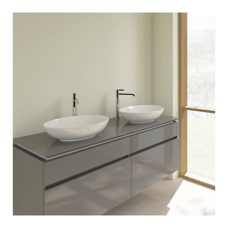 Umywalka Nablatowa Loop&Friends 62x42 CeramicPlus Weiss Alpin 4A4801R1 Villeroy&Boch