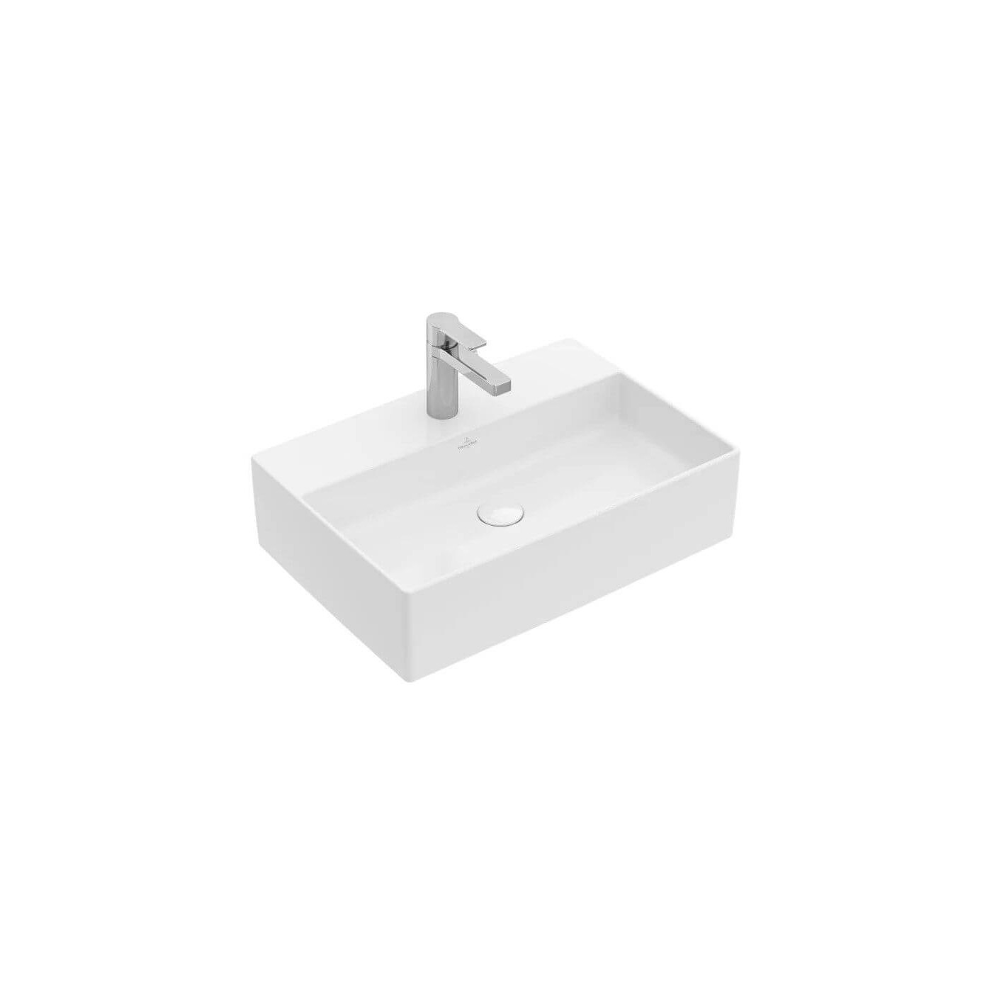 Umywalka Nablatowa Memento 2.0 60x42 Weiss Alpin 4A076001 Villeroy&Boch