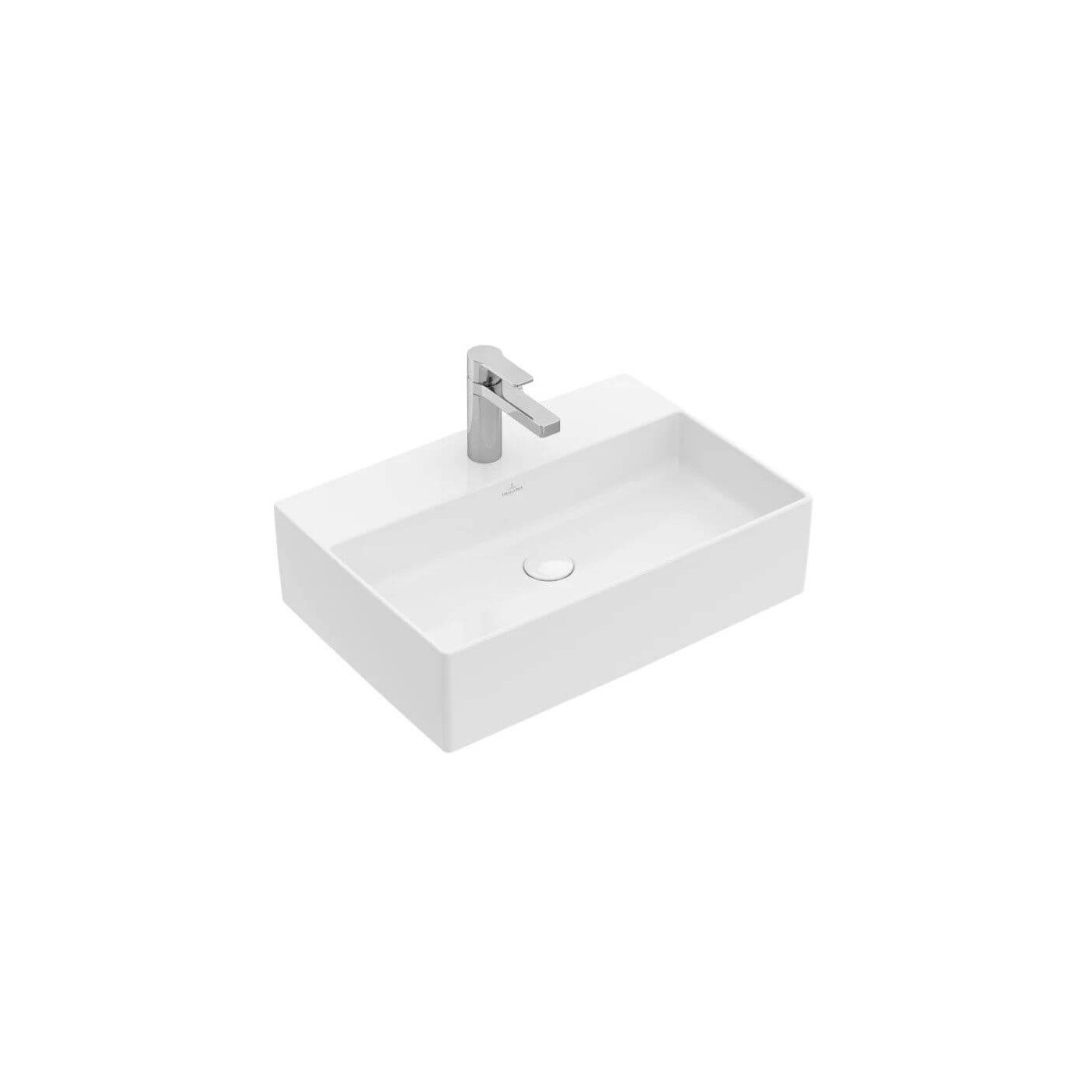 Umywalka Nablatowa Memento 2.0 60x42 CeramicPlus Weiss Alpin 4A0760R1 Villeroy&Boch