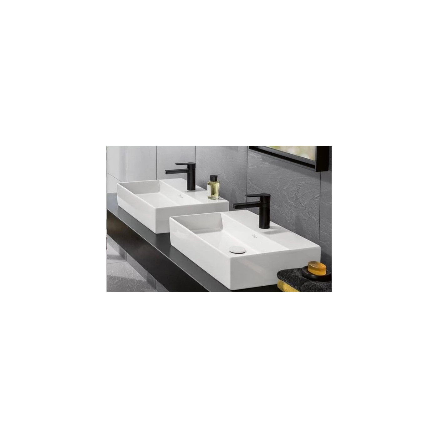 Umywalka Nablatowa Memento 2.0 60x42 CeramicPlus Weiss Alpin 4A0760R1 Villeroy&Boch