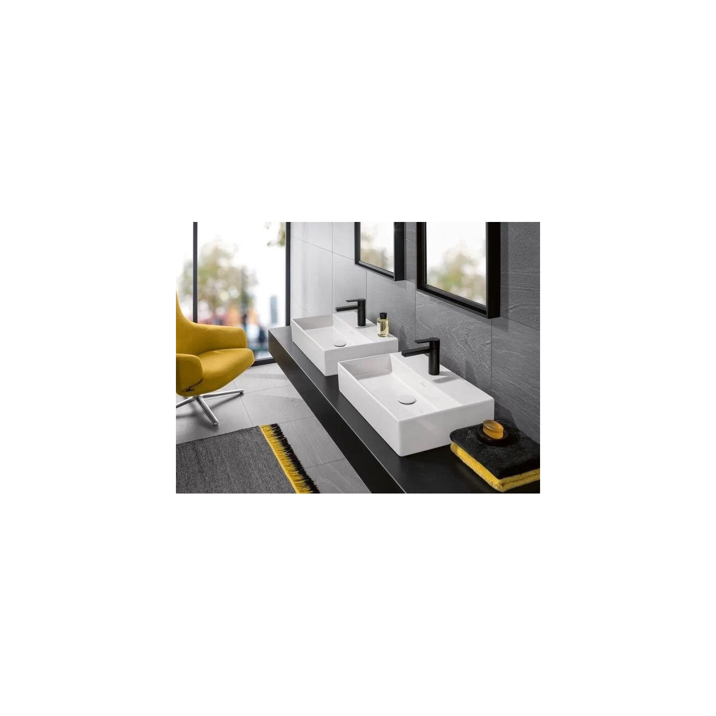 Umywalka Nablatowa Memento 2.0 60x42 CeramicPlus Weiss Alpin 4A0760R1 Villeroy&Boch