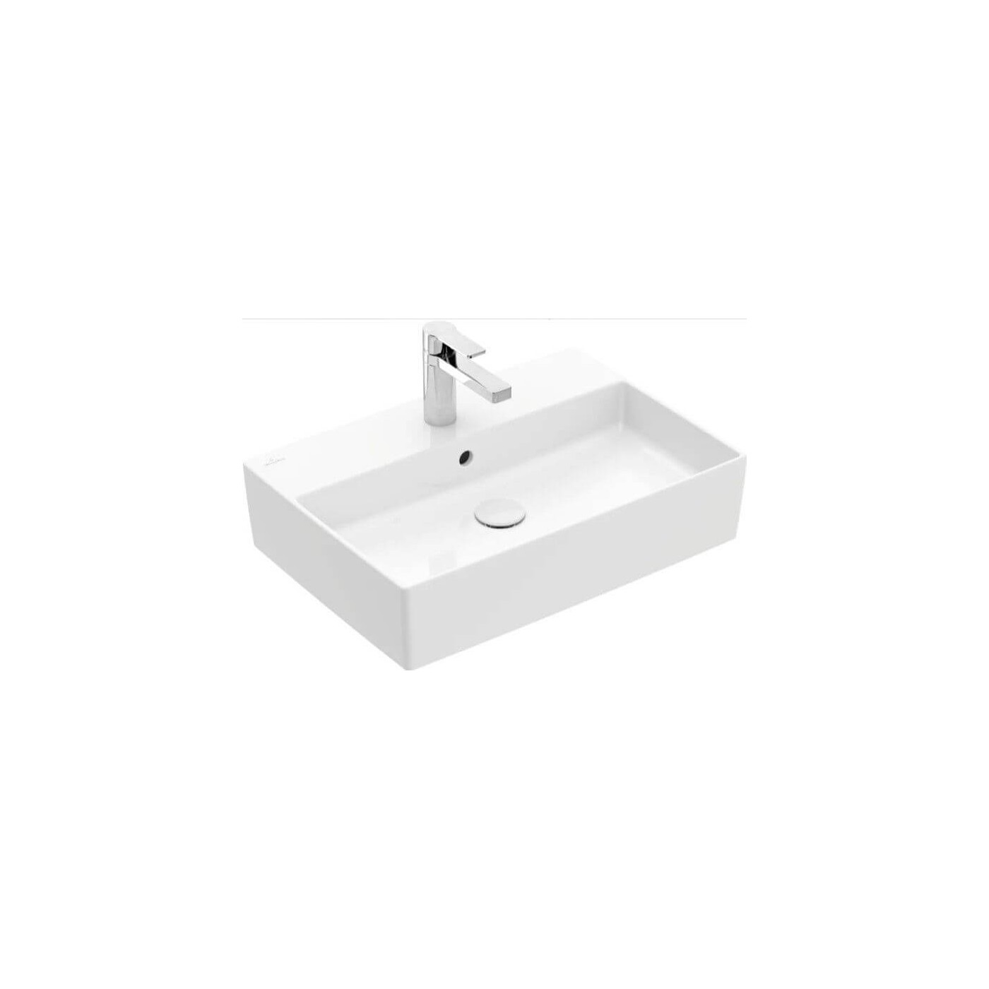 Umywalka Nablatowa Memento 2.0 60x42 Weiss Alpin 4A226G01 Villeroy&Boch