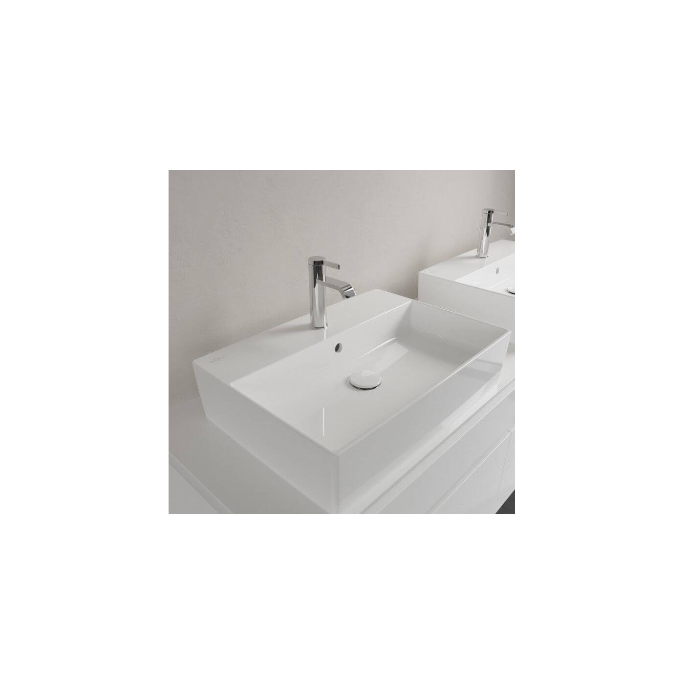 Umywalka Nablatowa Memento 2.0 60x42 Weiss Alpin 4A226G01 Villeroy&Boch