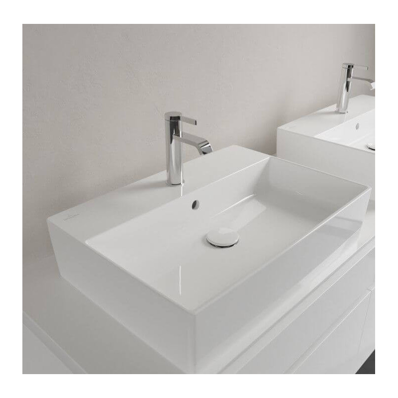 Umywalka Nablatowa Memento 2.0 60x42 Weiss Alpin 4A226G01 Villeroy&Boch