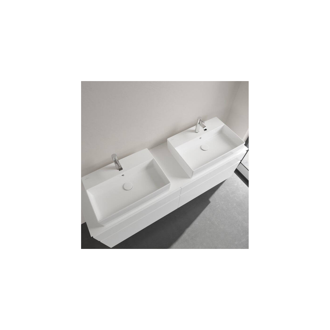 Umywalka Nablatowa Memento 2.0 60x42 Weiss Alpin 4A226G01 Villeroy&Boch