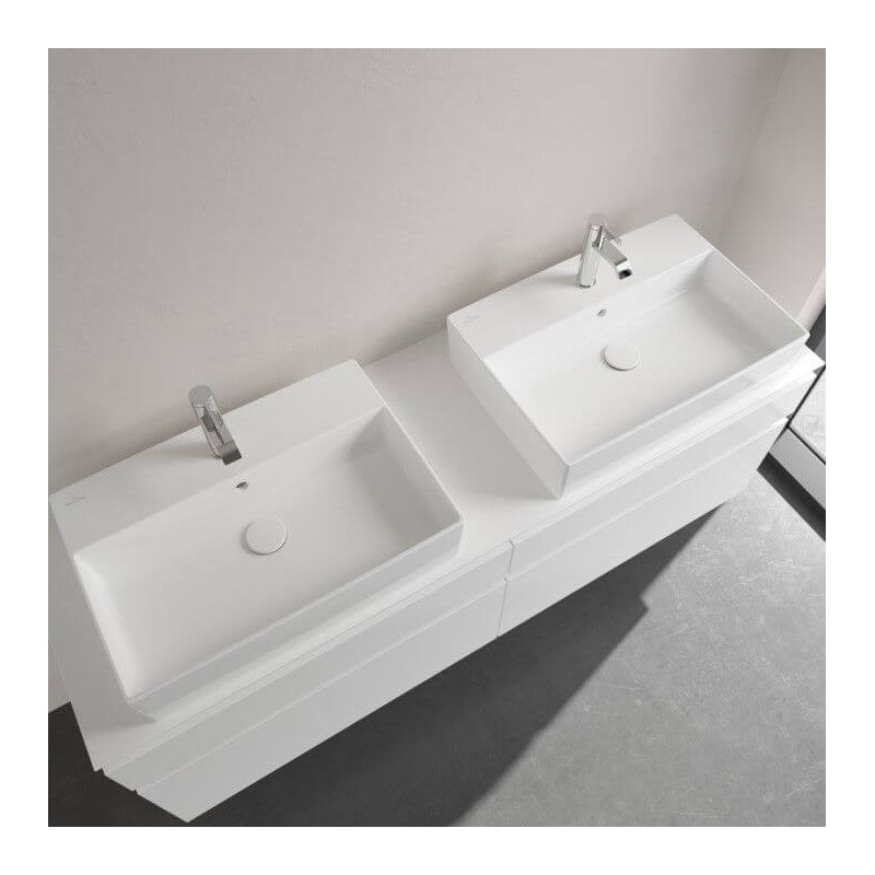 Umywalka Nablatowa Memento 2.0 60x42 Weiss Alpin 4A226G01 Villeroy&Boch