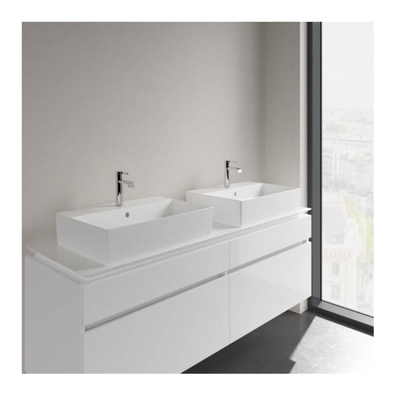 Umywalka Nablatowa Memento 2.0 60x42 Weiss Alpin 4A226G01 Villeroy&Boch