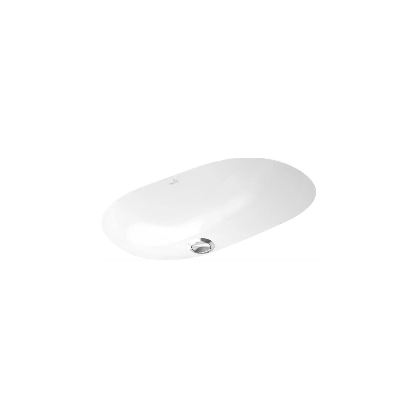 Umywalka Podblatowa O.Novo 53x32 Weiss Alpin 41625001 Villeroy&Boch