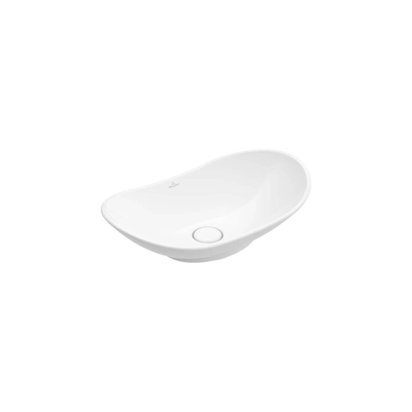 Umywalka Nablatowa My Nature 61x36 CeramicPlus Weiss Alpin 411060R1 Villeroy&Boch