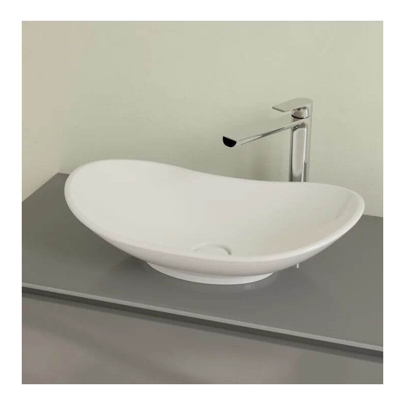 Umywalka Nablatowa My Nature 61x36 CeramicPlus Weiss Alpin 411060R1 Villeroy&Boch