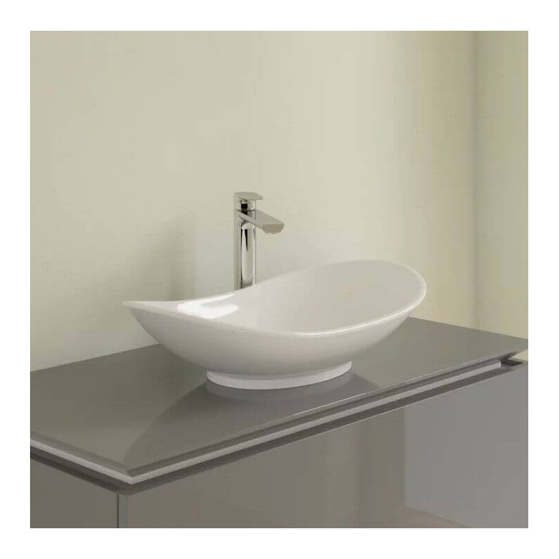 Umywalka Nablatowa My Nature 61x36 CeramicPlus Weiss Alpin 411060R1 Villeroy&Boch