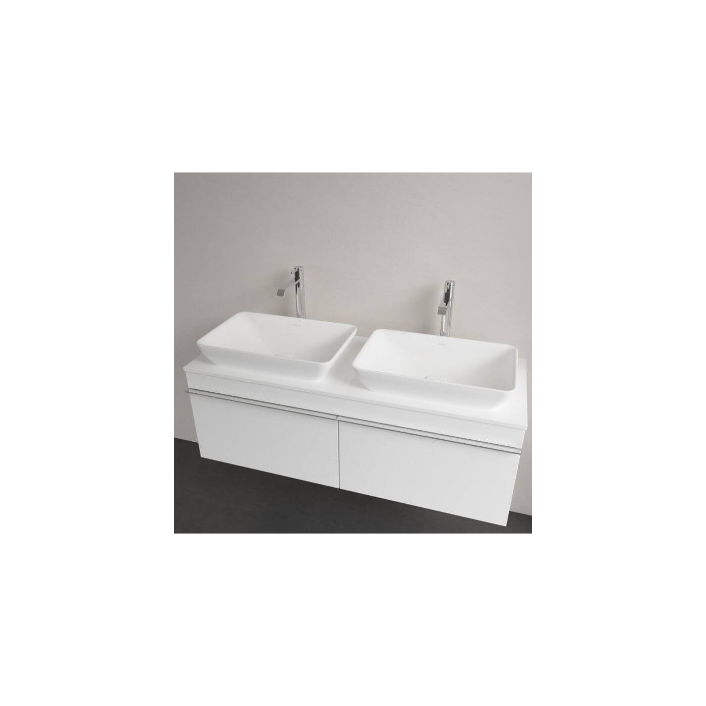 Umywalka Nablatowa Venticello 55x36 CeramicPlus Weiss Alpin 411355R1 Villeroy&Boch