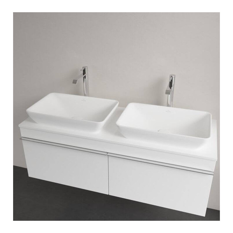 Umywalka Nablatowa Venticello 55x36 CeramicPlus Weiss Alpin 411355R1 Villeroy&Boch