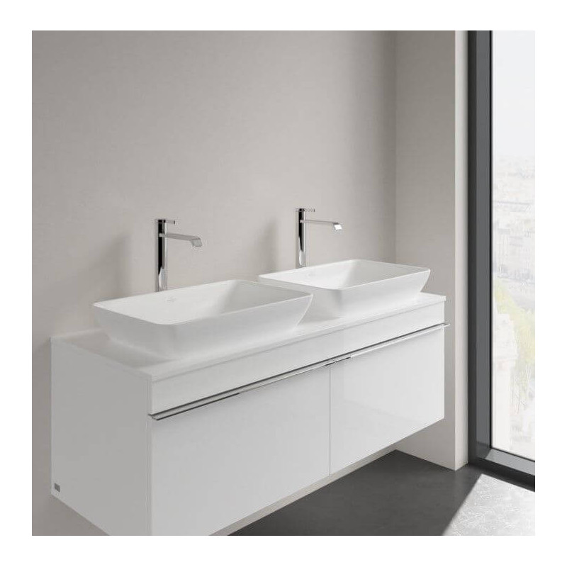 Umywalka Nablatowa Venticello 55x36 CeramicPlus Weiss Alpin 411355R1 Villeroy&Boch