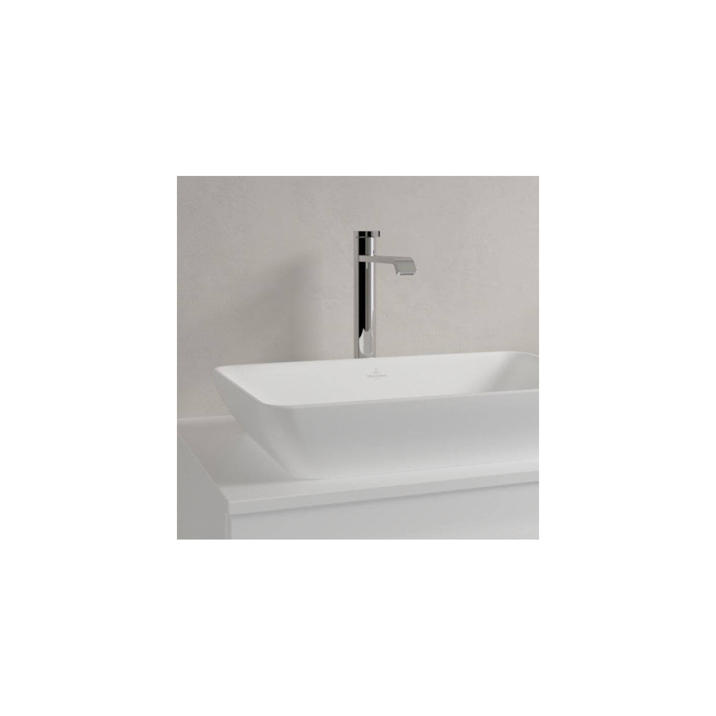 Umywalka Nablatowa Venticello 55x36 CeramicPlus Weiss Alpin 411355R1 Villeroy&Boch