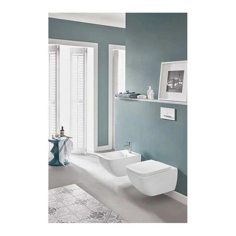 Bidet Wiszący Venticello 37,5x56 CeramicPlus Weiss Alpin 441100R1 Villeroy&Boch