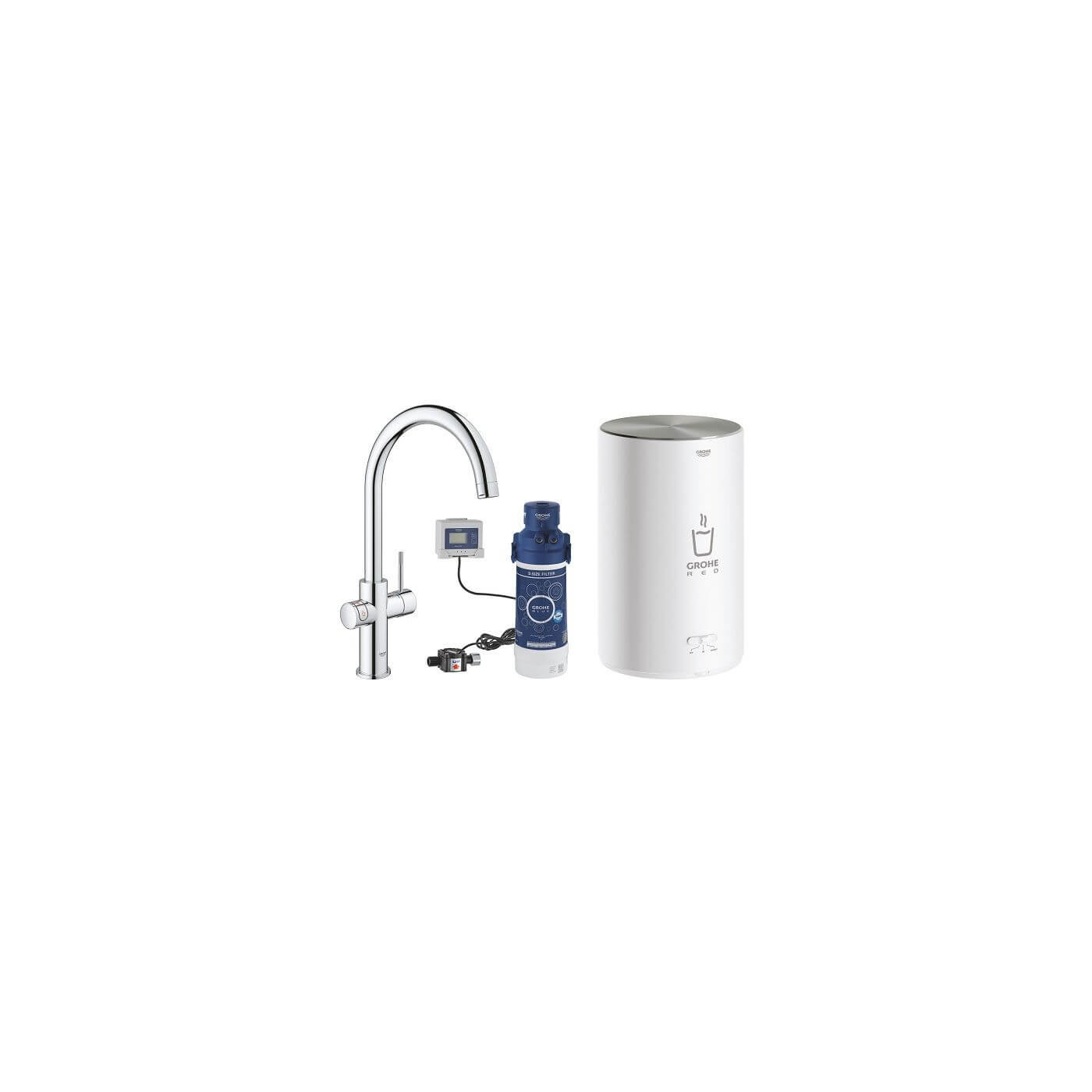 Wylewka I Bojler W Rozmiarze M GROHE Red Duo 30083001 Grohe