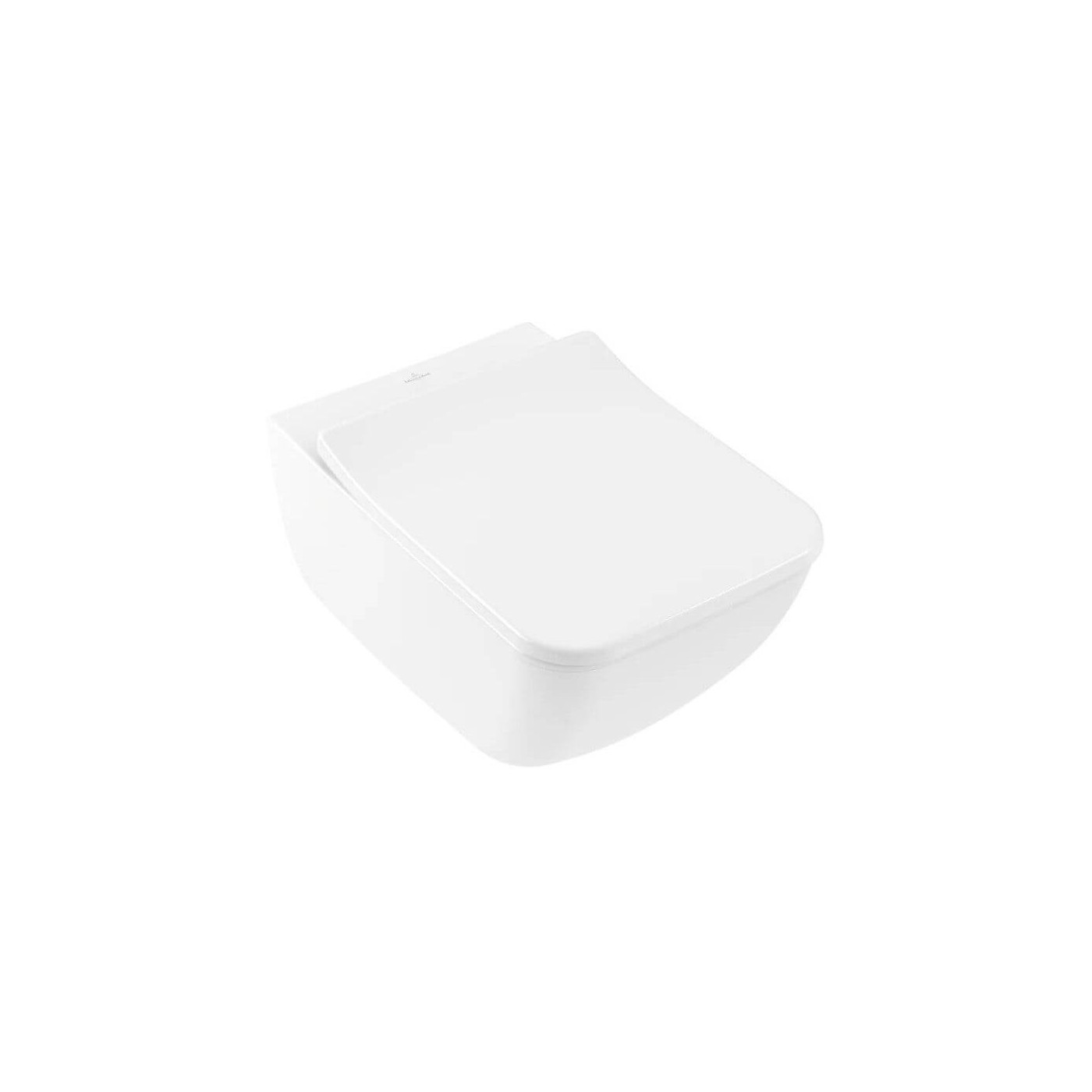 Miska WC Venticello Z Deską Wolnoopadającą CeramicPlus Weiss Alpin 4611RSR1 Villeroy&Boch