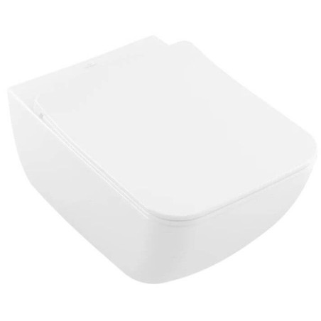 Miska WC Venticello Z Deską Wolnoopadającą Weiss Alpin 4611RL01 Villeroy&Boch