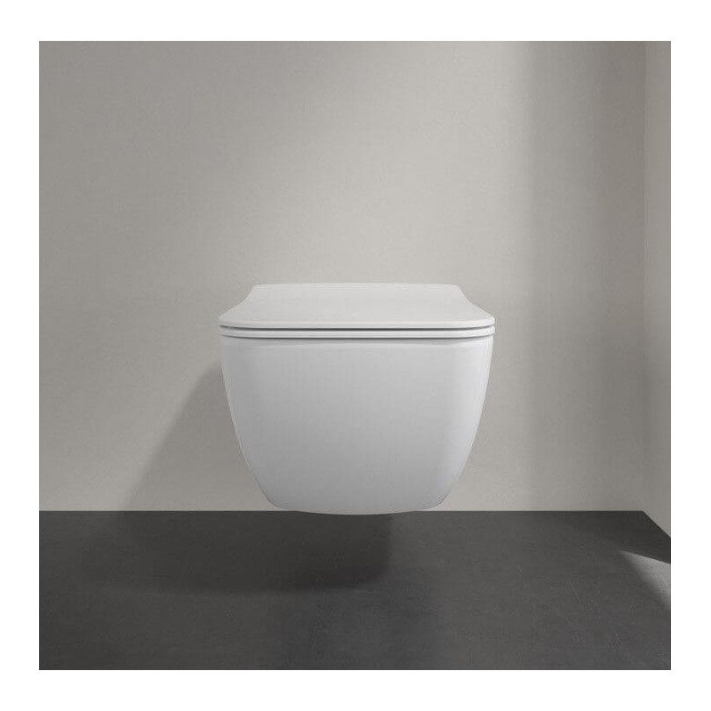 Miska WC Venticello Z Deską Wolnoopadającą Weiss Alpin 4611RL01 Villeroy&Boch