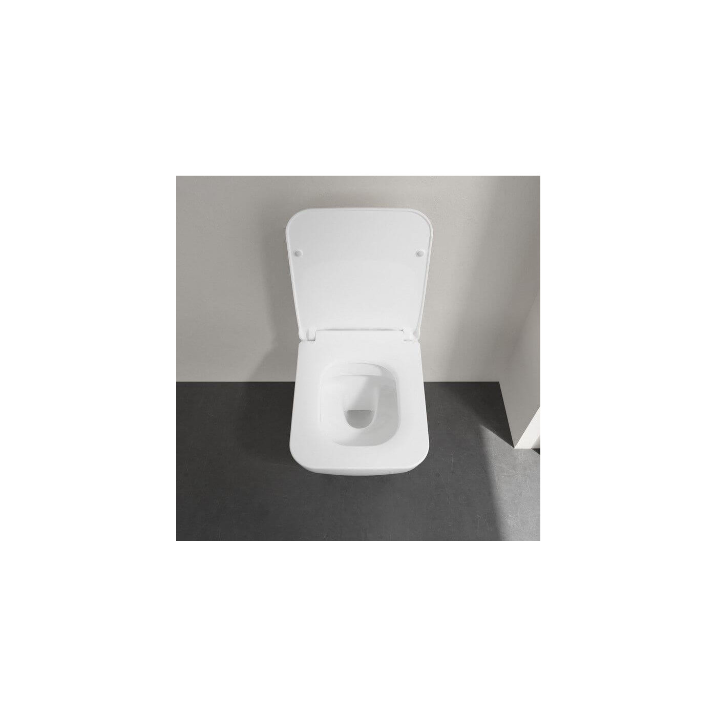 Miska WC Venticello Z Deską Wolnoopadającą Weiss Alpin 4611RL01 Villeroy&Boch