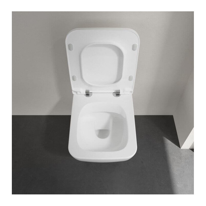 Miska WC Venticello Z Deską Wolnoopadającą Weiss Alpin 4611RL01 Villeroy&Boch