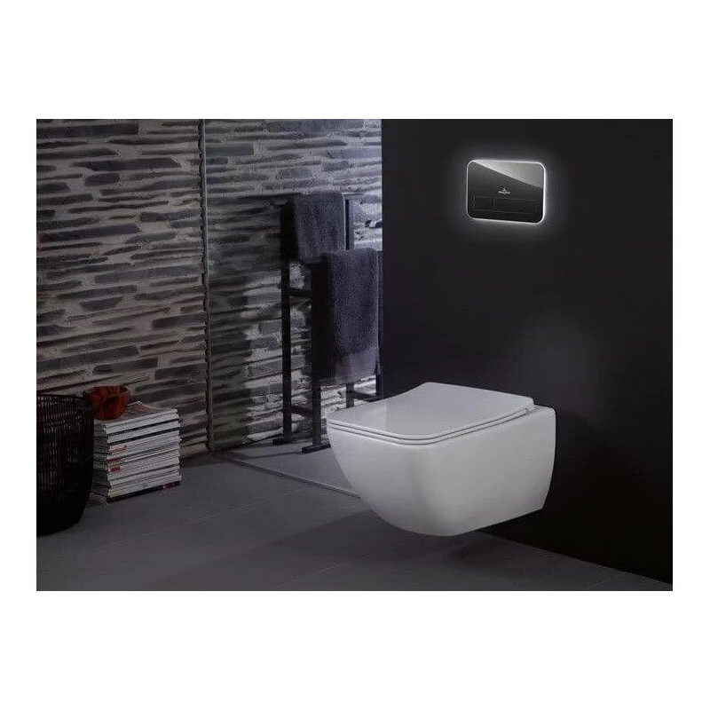Miska WC Venticello Z Deską Wolnoopadającą Weiss Alpin 4611RL01 Villeroy&Boch