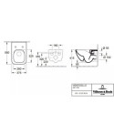Miska WC Venticello Z Deską Wolnoopadającą Weiss Alpin 4611RL01 Villeroy&Boch