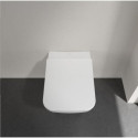 Miska WC Venticello Z Deską Wolnoopadającą CeramicPlus Weiss Alpin 4611RLR1 Villeroy&Boch