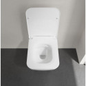 Miska WC Venticello Z Deską Wolnoopadającą CeramicPlus Weiss Alpin 4611RLR1 Villeroy&Boch