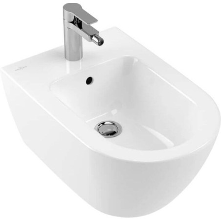 Bidet Wiszący Subway 2.0 37x56,5 CeramicPlus Weiss Alpin 540000R1 Villeroy&Boch