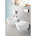 Miska WC Subway 2.0 Z Deską Wolnoopadającą CeramicPlus Weiss Alpin 5614R2R1 Villeroy&Boch