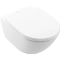 Miska WC Subway 3.0 Z Deską Wolnoopadającą CeramicPlus Weiss Alpin 4670TSR1 Villeroy&Boch