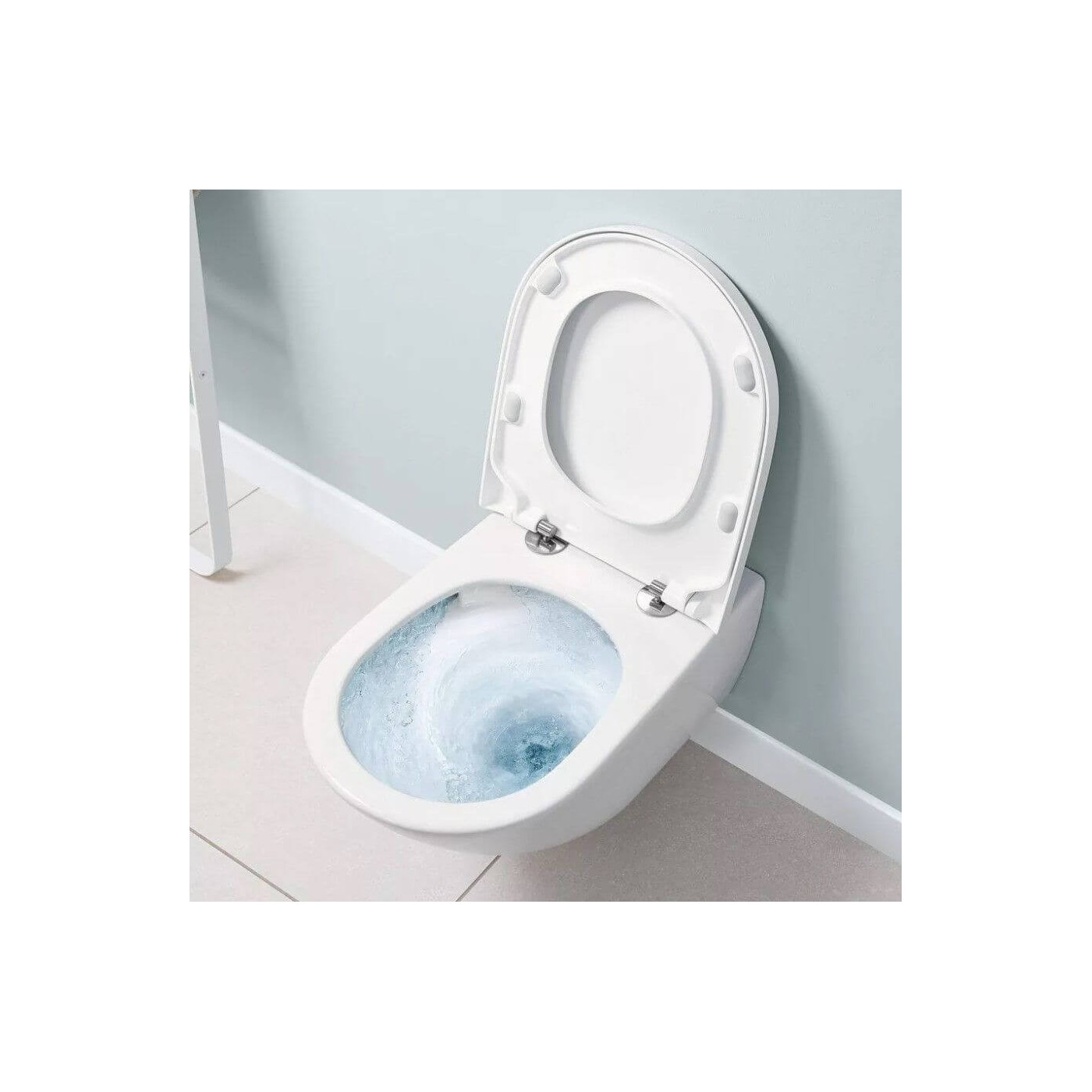 Miska WC Subway 3.0 Z Deską Wolnoopadającą CeramicPlus Weiss Alpin 4670TSR1 Villeroy&Boch