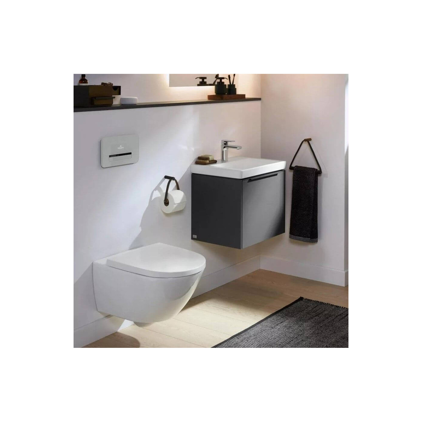 Miska WC Subway 3.0 Z Deską Wolnoopadającą CeramicPlus Weiss Alpin 4670TSR1 Villeroy&Boch