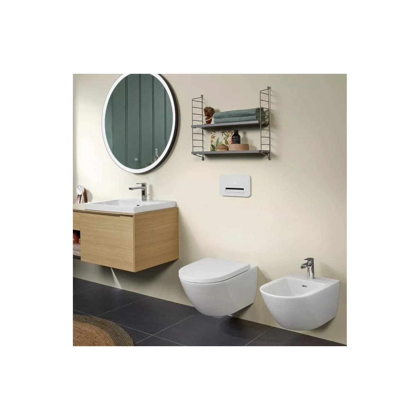 Miska WC Subway 3.0 Z Deską Wolnoopadającą CeramicPlus Weiss Alpin 4670TSR1 Villeroy&Boch