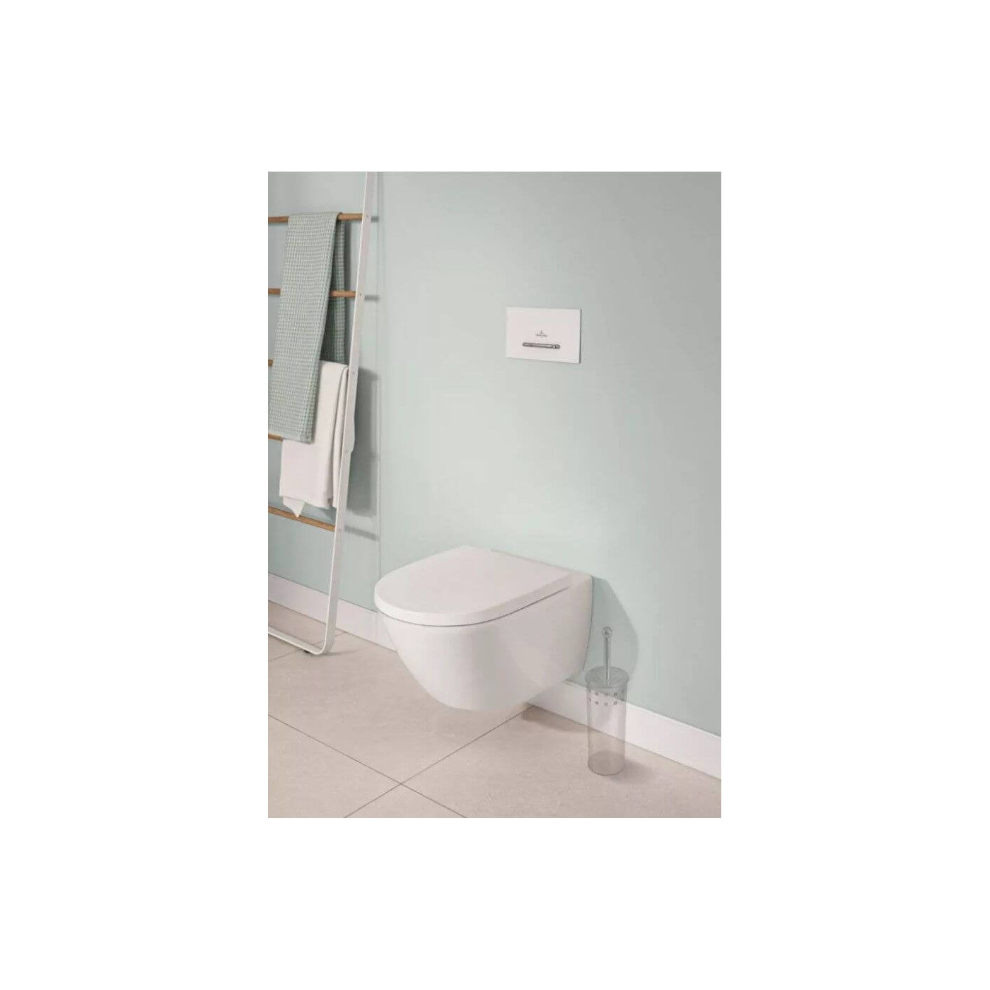 Miska WC Subway 3.0 Z Deską Wolnoopadającą CeramicPlus Weiss Alpin 4670TSR1 Villeroy&Boch
