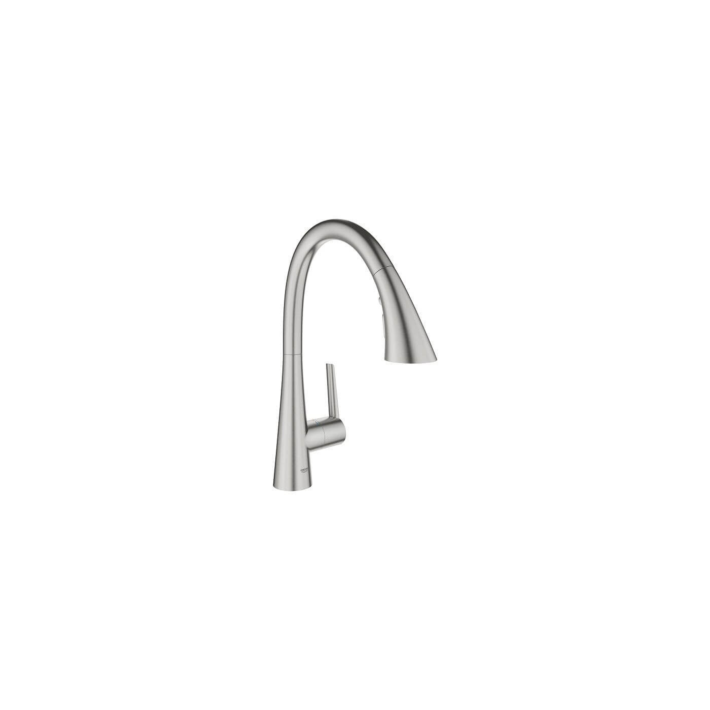 Jednouchwytowa Bateria Zlewozmywakowa Zedra Stal Nierdzewna 32294DC2 Grohe