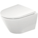 Miska WC Rimless 257709 D-Neo 37x48 Z Deską Wolnoopadającą 45880900A1 Duravit