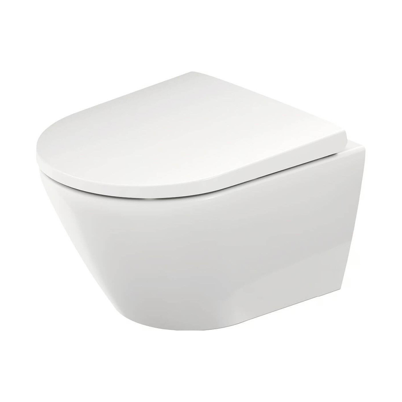 Miska WC Rimless 257709 D-Neo 37x48 Z Deską Wolnoopadającą 45880900A1 Duravit