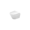Miska WC Rimless 257709 D-Neo 37x48 Z Deską Wolnoopadającą 45880900A1 Duravit