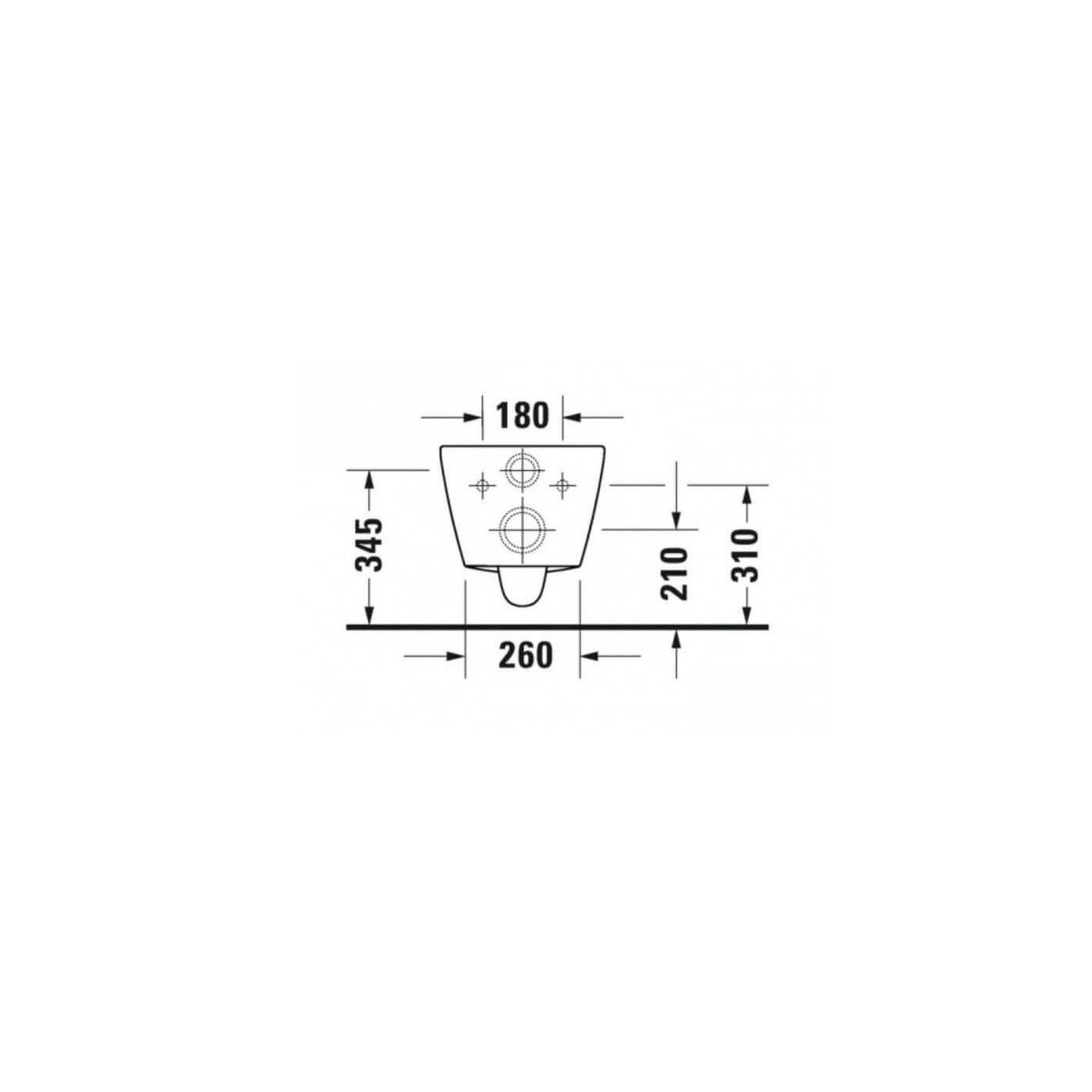 Miska WC Rimless 257709 D-Neo 37x48 Z Deską Wolnoopadającą 45880900A1 Duravit